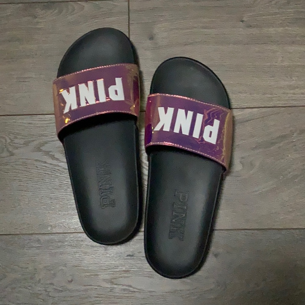 Pink VS Holographic Slides